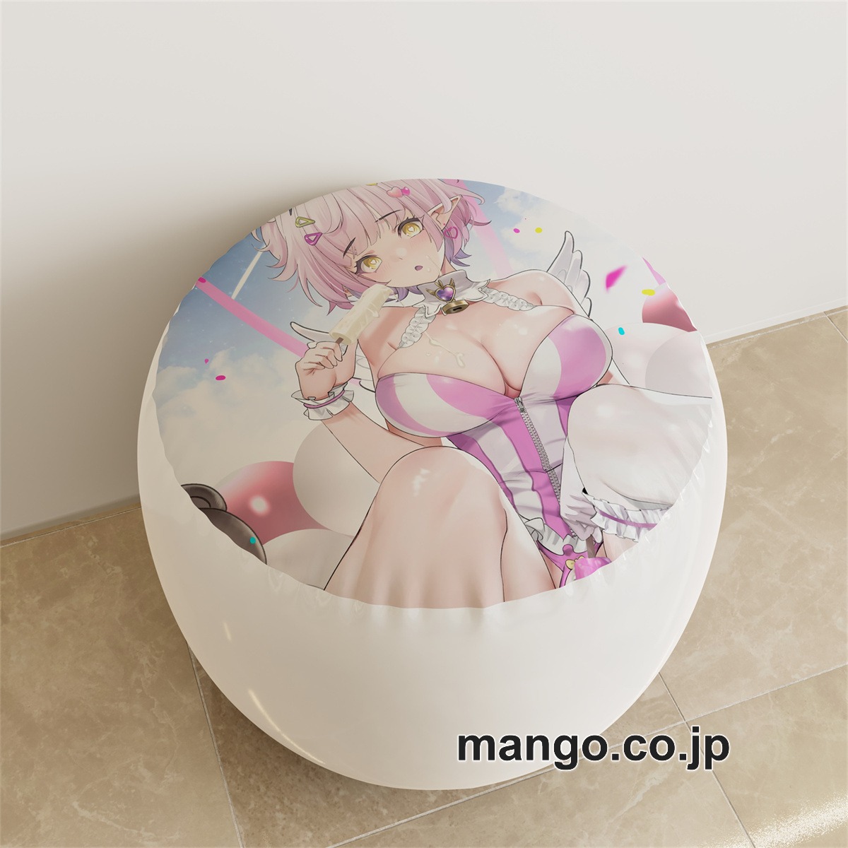 PVC ラウンドスツール【オリジナル】エルフ エルフ耳 アニメ キャラクターグッズ PVC製 ラウンドスツール コレクション用 2