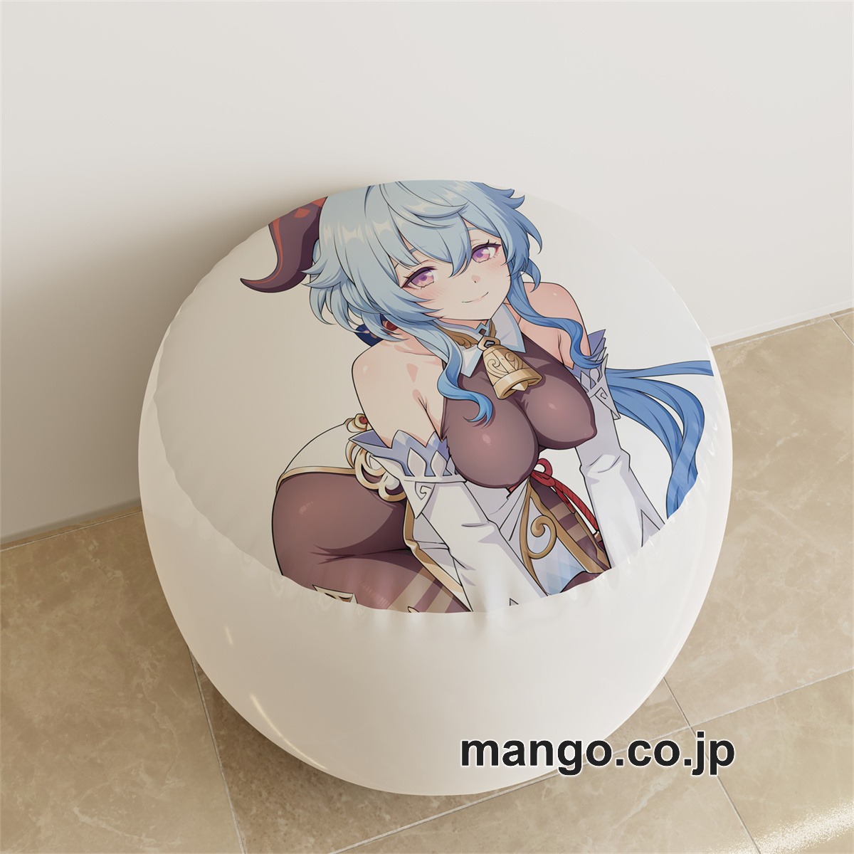 PVC ラウンドスツール【原神】甘雨 アニメ キャラクターグッズ PVC製 ラウンドスツール コレクション用 2