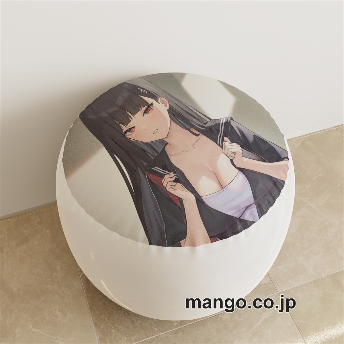 PVC ラウンドスツール【ブルーアーカイブ】調月リオ アニメ キャラクターグッズ PVC製 ラウンドスツール コレクション用