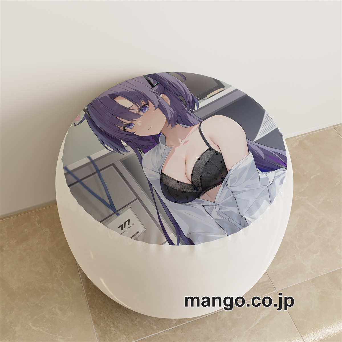 PVC ラウンドスツール【ブルーアーカイブ】早瀬ユウカ アニメ キャラクターグッズ PVC製 ラウンドスツール コレクション用