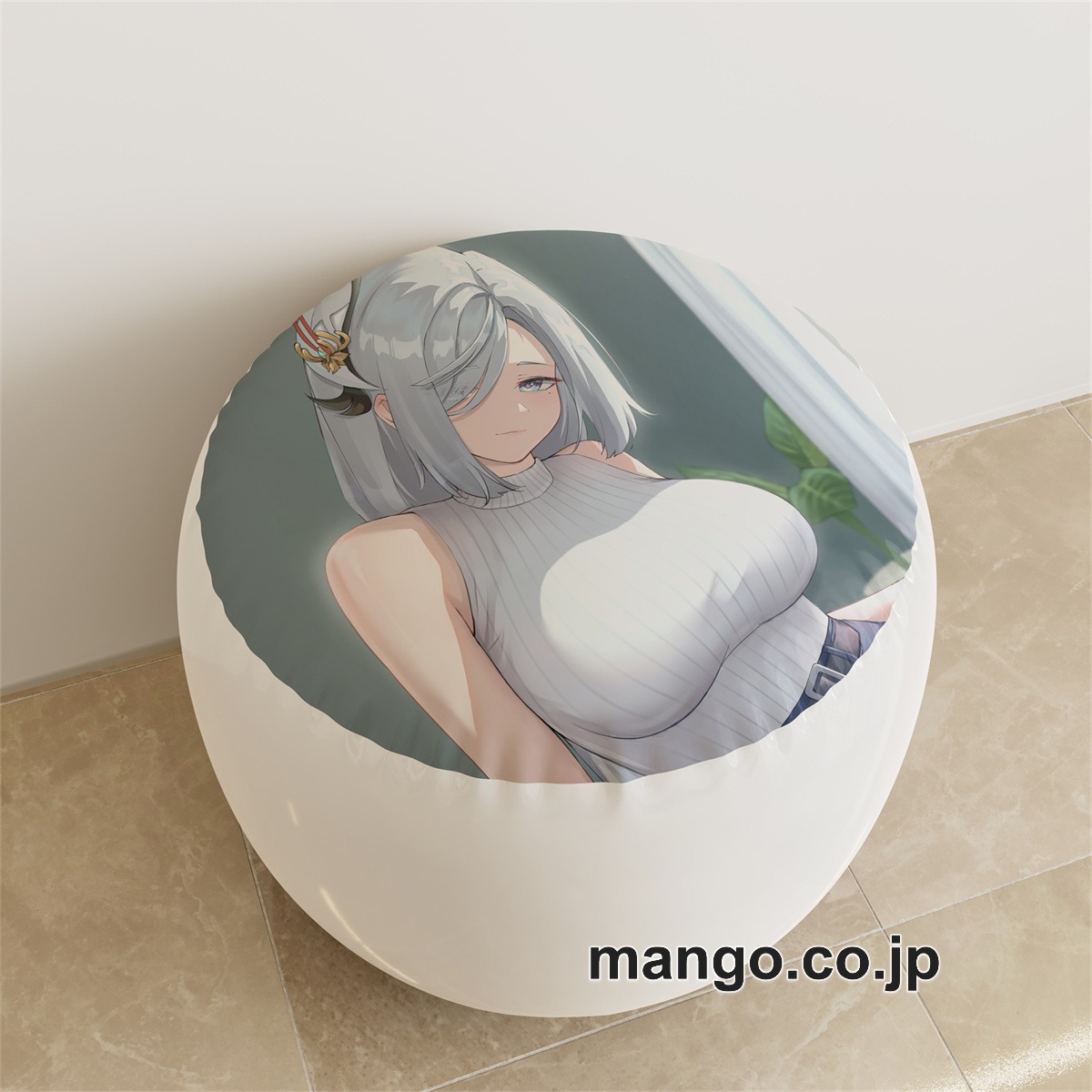 PVC ラウンドスツール【原神】申鶴 アニメ キャラクターグッズ PVC製 ラウンドスツール コレクション用 2