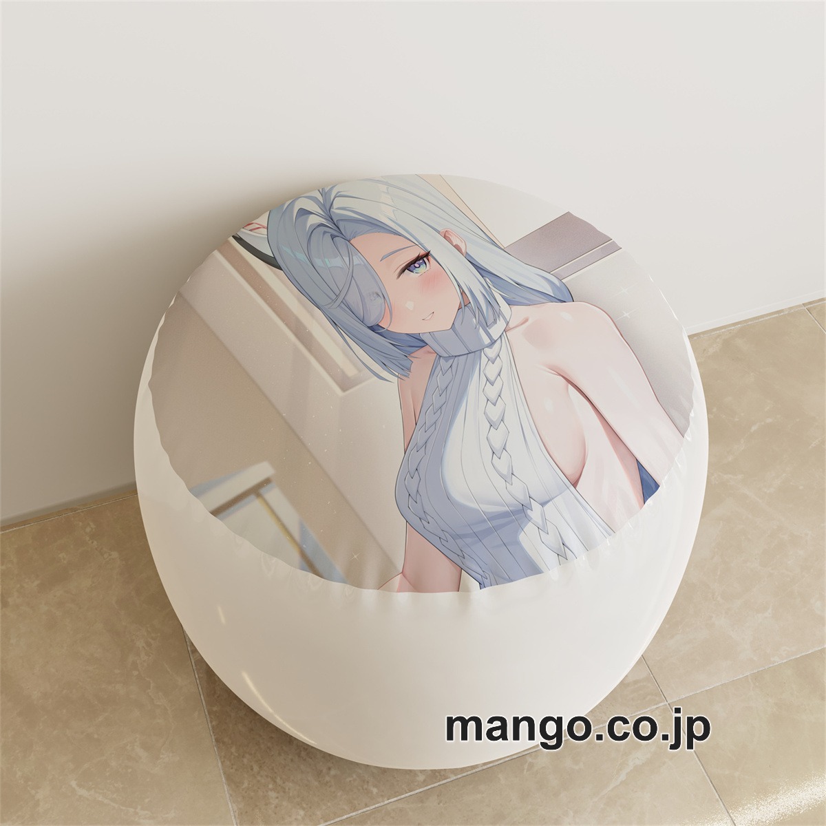 PVC ラウンドスツール【原神】申鶴 アニメ キャラクターグッズ PVC製 ラウンドスツール コレクション用 2