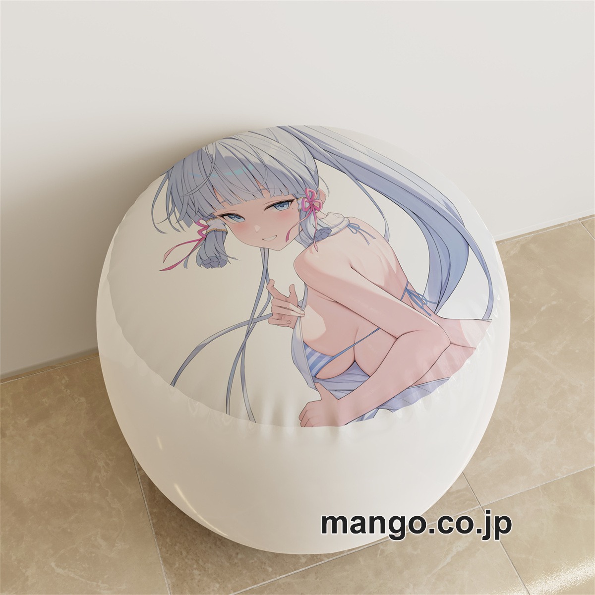 PVC ラウンドスツール【原神】神里綾華 アニメ キャラクターグッズ PVC製 ラウンドスツール コレクション用