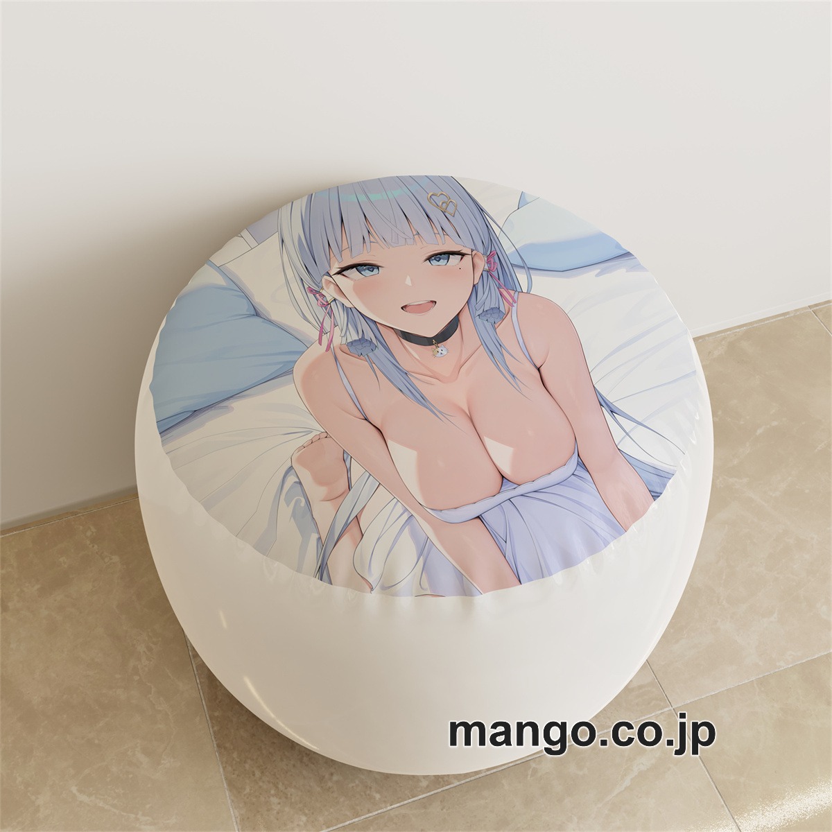 PVC ラウンドスツール【原神】神里綾華 アニメ キャラクターグッズ PVC製 ラウンドスツール コレクション用