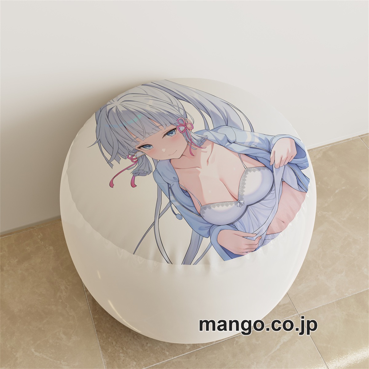 PVC ラウンドスツール【原神】神里綾華 アニメ キャラクターグッズ PVC製 ラウンドスツール コレクション用 2