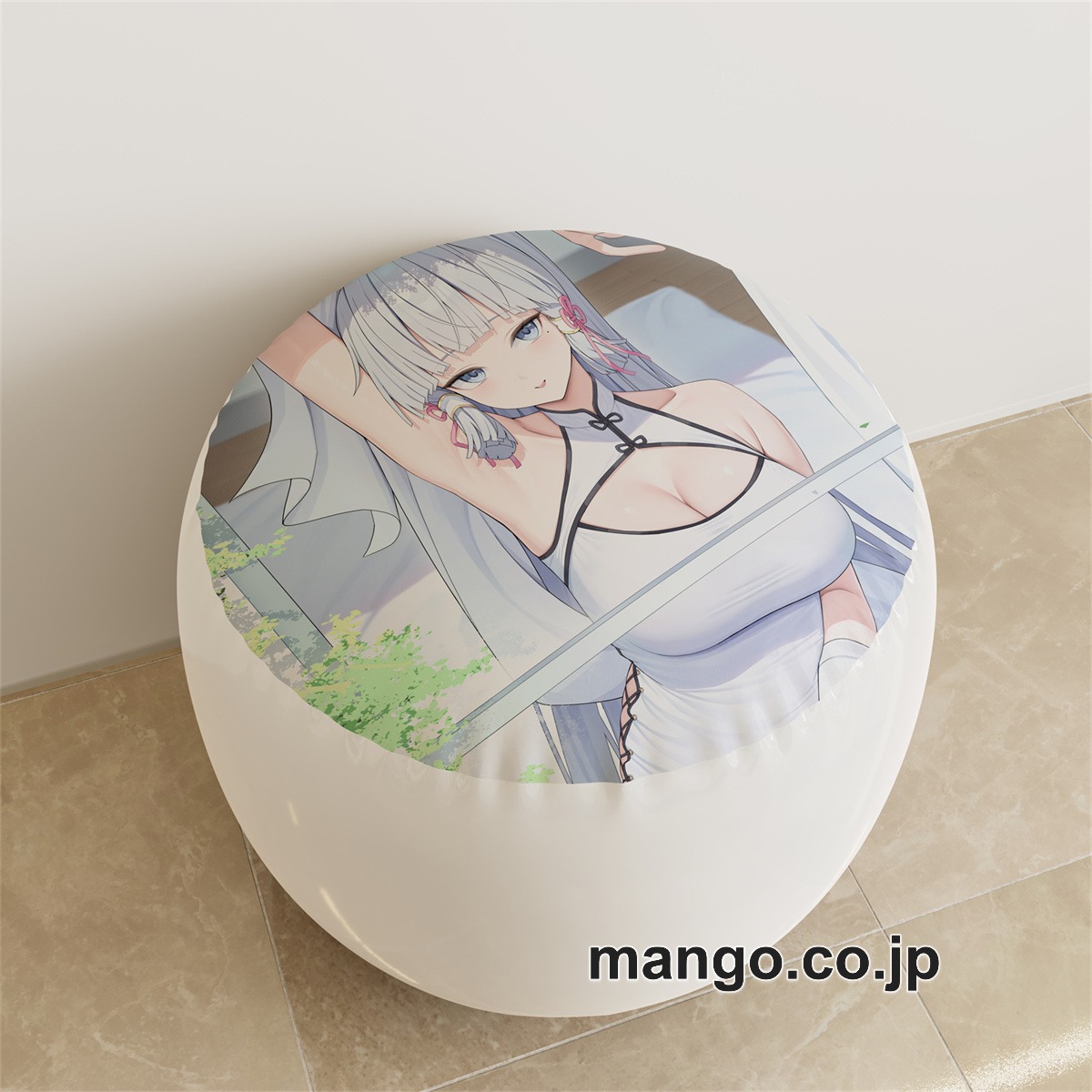 PVC ラウンドスツール【原神】神里綾華 アニメ キャラクターグッズ PVC製 ラウンドスツール コレクション用 2