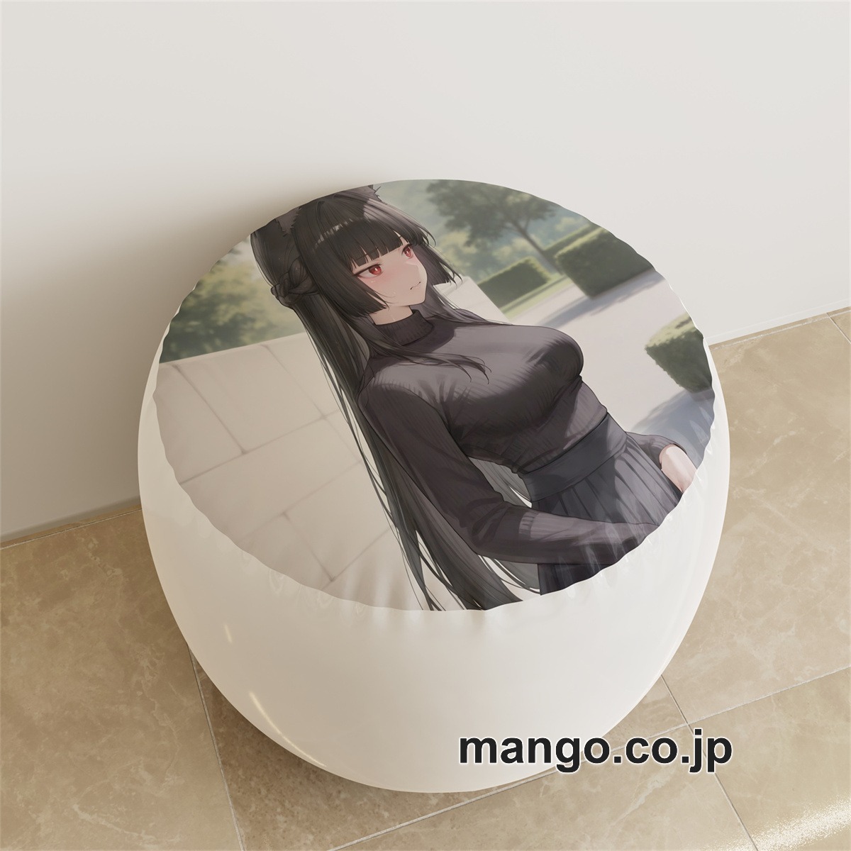 PVC ラウンドスツール【ゼンゼロ】星見雅 アニメ キャラクターグッズ PVC製 ラウンドスツール コレクション用
