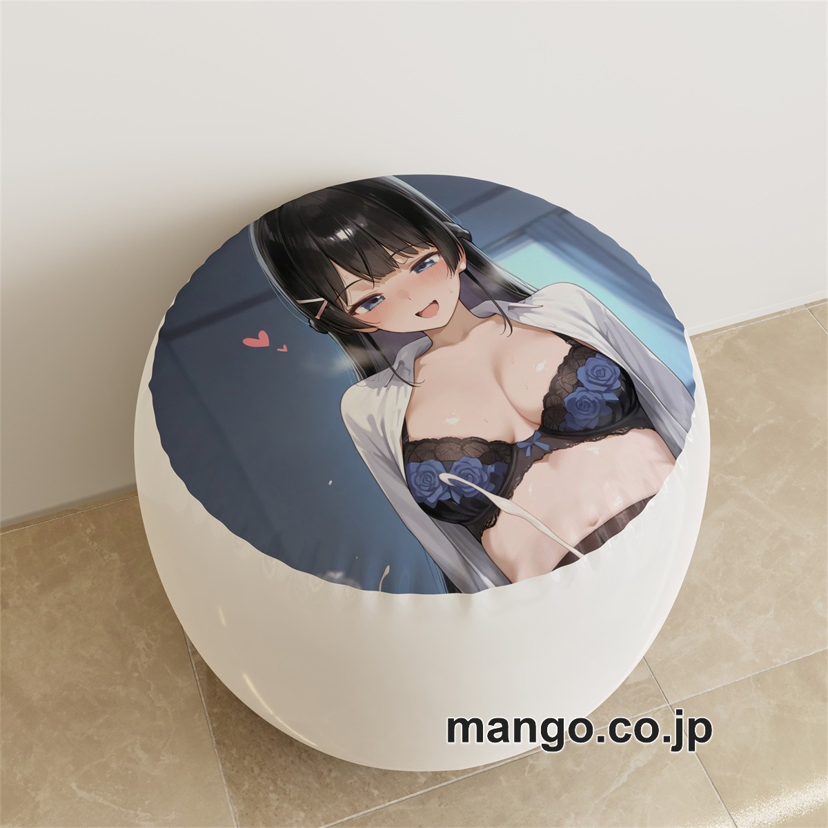 PVC ラウンドスツール【バーチャルYouTuber】月ノ美兎 アニメ キャラクターグッズ PVC製 ラウンドスツール コレクション用 2