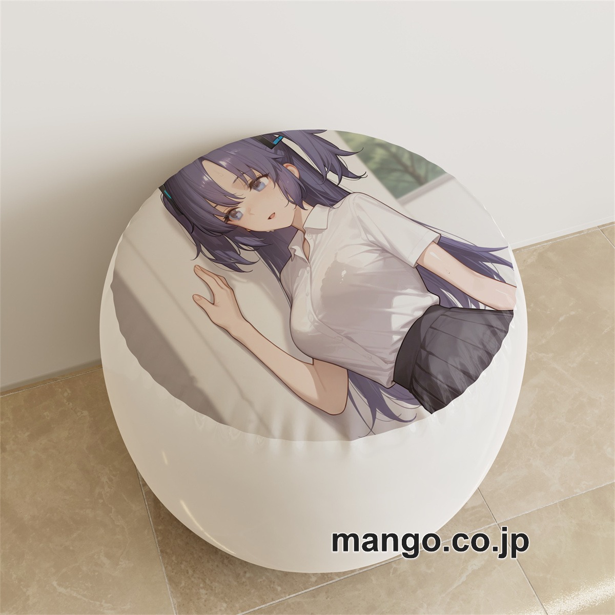 PVC ラウンドスツール【ブルーアーカイブ】早瀬ユウカ アニメ キャラクターグッズ PVC製 ラウンドスツール コレクション用