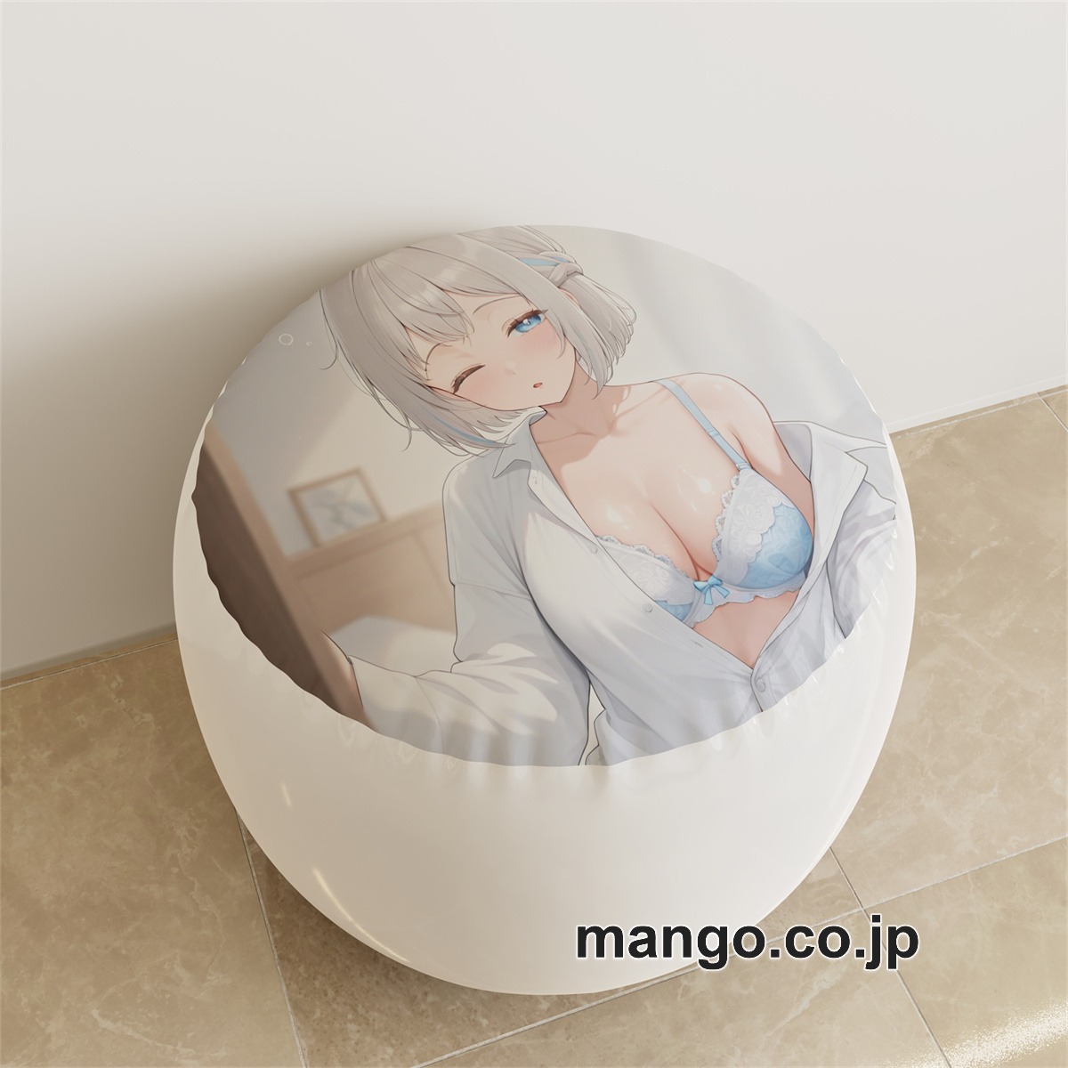 PVC ラウンドスツール【学園アイドルマスター】葛城リーリヤ 根緒亜紗里 アニメ キャラクターグッズ PVC製 ラウンドスツール コレクション用