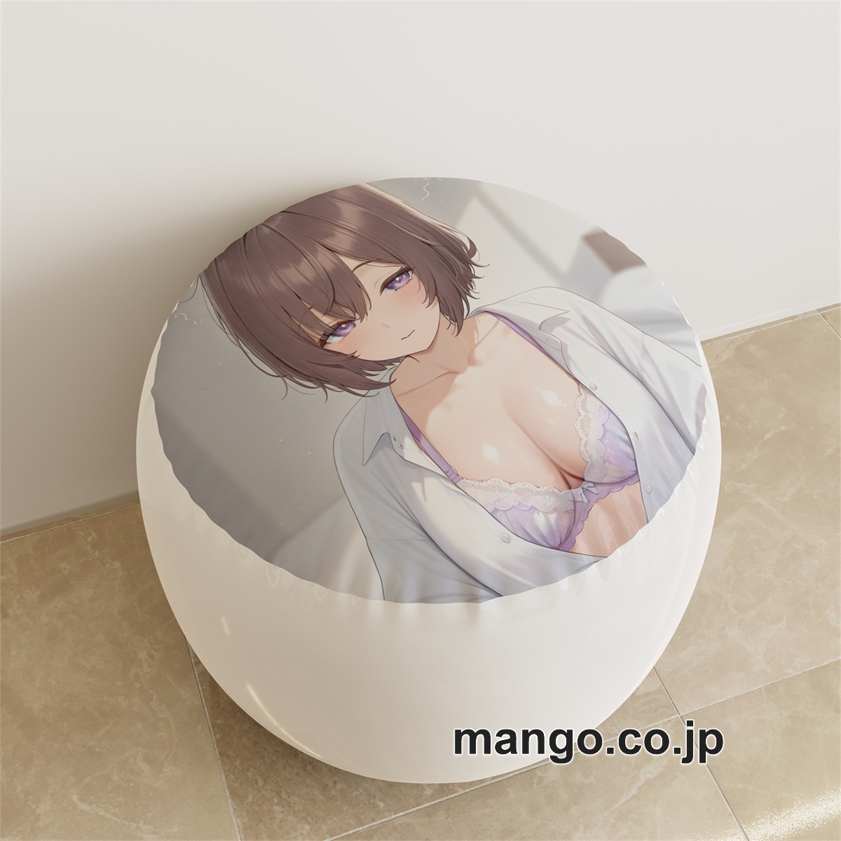 PVC ラウンドスツール【学園アイドルマスター】葛城リーリヤ 根緒亜紗里 アニメ キャラクターグッズ PVC製 ラウンドスツール コレクション用 2