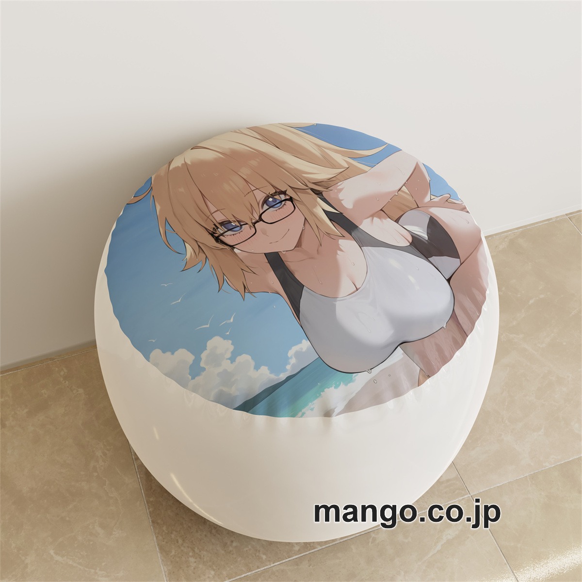 PVC ラウンドスツール【Fate】ジャンヌ アニメ キャラクターグッズ PVC製 ラウンドスツール コレクション用 2