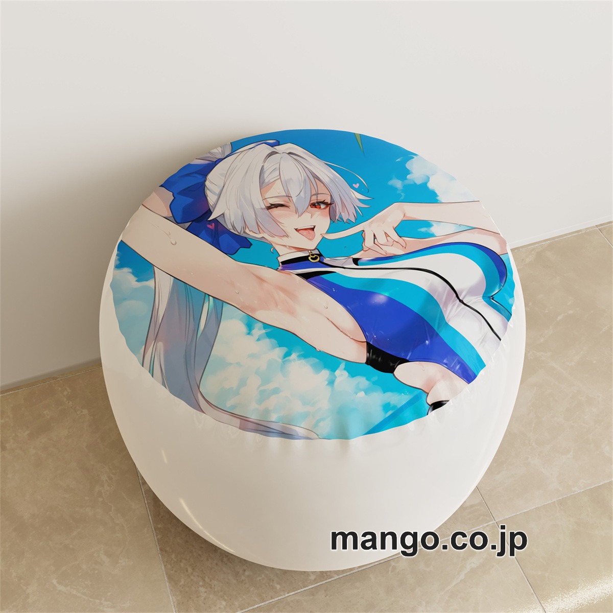 PVC ラウンドスツール【Fate】巴御前 アニメ キャラクターグッズ PVC製 ラウンドスツール コレクション用