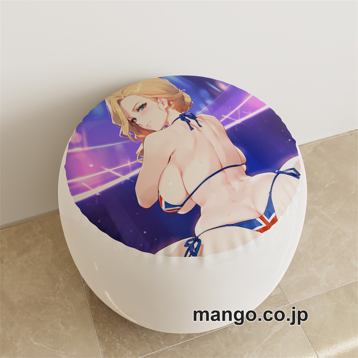 PVC ラウンドスツール【アズールレーン】フッド アニメ キャラクターグッズ PVC製 ラウンドスツール コレクション用