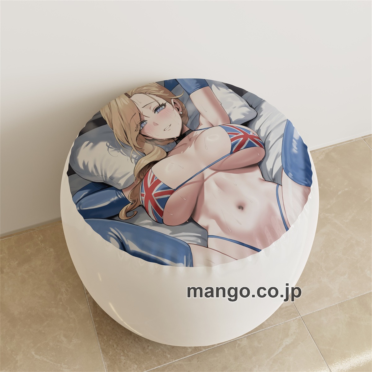 PVC ラウンドスツール【アズールレーン】フッド アニメ キャラクターグッズ PVC製 ラウンドスツール コレクション用 2