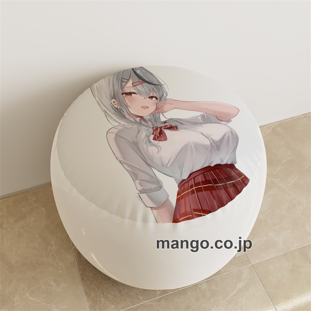 PVC ラウンドスツール【バーチャルYouTuber】沙花叉クロヱ アニメ キャラクターグッズ PVC製 ラウンドスツール コレクション用