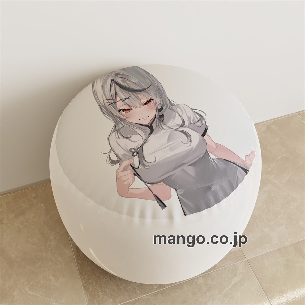 PVC ラウンドスツール【バーチャルYouTuber】沙花叉クロヱ アニメ キャラクターグッズ PVC製 ラウンドスツール コレクション用