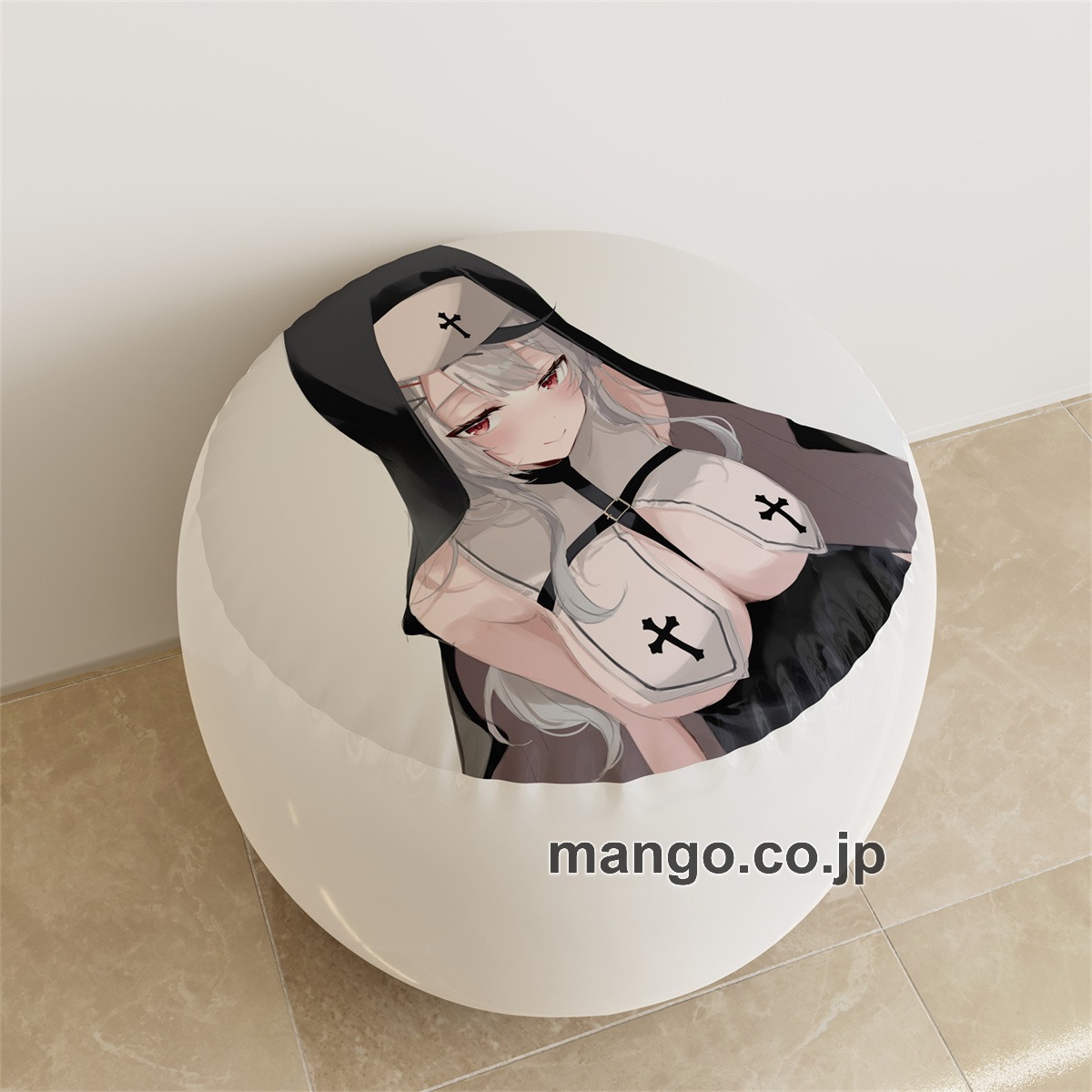 PVC ラウンドスツール【バーチャルYouTuber】沙花叉クロヱ アニメ キャラクターグッズ PVC製 ラウンドスツール コレクション用 2