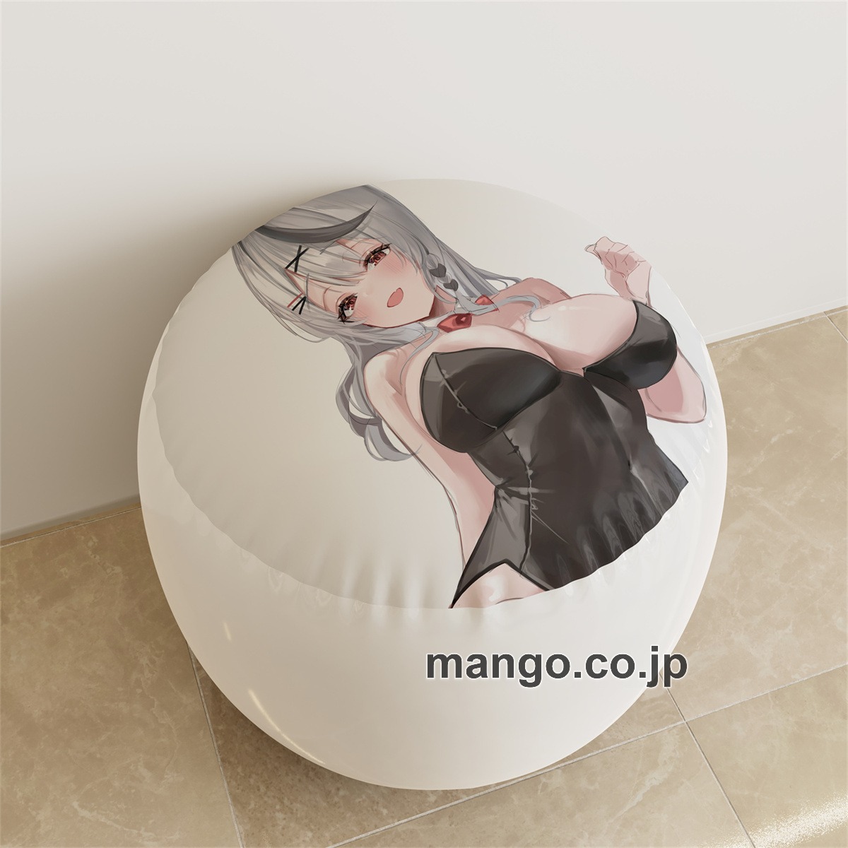 PVC ラウンドスツール【バーチャルYouTuber】沙花叉クロヱ アニメ キャラクターグッズ PVC製 ラウンドスツール コレクション用 2